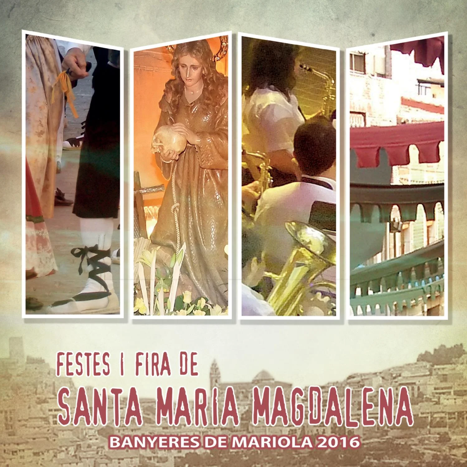 Fiestas en honor de Santa María Magdalena 2016 Banyeres de Mariola / Bañeres